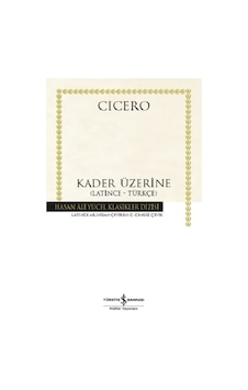 Kader Üzerine (Latince-Türkçe) (Ciltli)