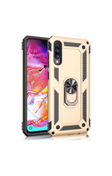 Galaxy A70 Kılıf Zore Vega Kapak Gold