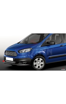 S-Dizayn  Ford Courier Krom Ön Tampon Çıta 2 Prç.  Model Geniş Model 201