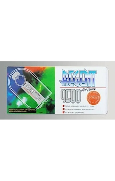 Regent 9500 Akvaryum Hava Motoru Çift Çıkışlı Regent 9500 Akvaryum Hava Motoru Çift Çıkışlı