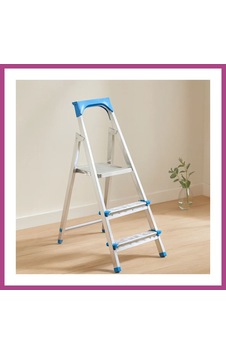 Gees Global 2+1 Basamaklı Metal Merdiven 60 Cm - 120 Kg Gbzs Gees Global 2+1 Basamaklı Metal Merdiven 60 Cm - 120 Kg Gbzs