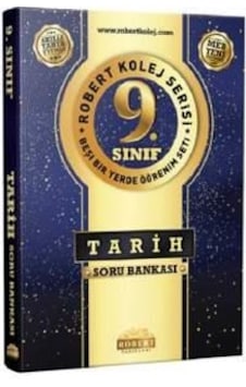 9.Sınıf Tarih Soru Bankası - Robert Yayınları 9.Sınıf Tarih Soru Bankası - Robert Yayınları