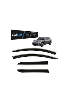 Sunplex Kromlu Cam Rüzgarlığı Dacia Duster 2018-2024 İle Uyumlu Sunplex Kromlu Cam Rüzgarlığı Dacia Duster 2018-2024 İle Uyumlu