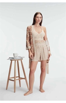 Asilsepet Giyim İp Askılı V Yaka Kadın Cotton Çiçek Desenli Yazlık Dokuma Sabahlık Mini Pijama Takımı Kahve Asilsepet Giyim İp Askılı V Yaka Kadın Cotton Çiçek Desenli Yazlık Dokuma Sabahlık Mini Pijama Takımı Kahve