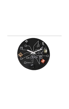 HEDİYELİK › KARIŞIK ›Çark SaatlerMKC Duvar Saati-45*45 CM Çok Renkli
