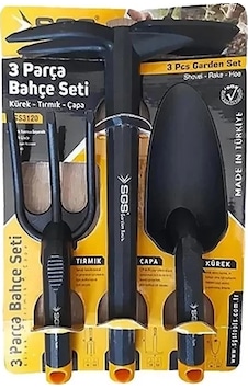Sgs 3120 Bahçe Seti Kürek-tırmık-çapa Sgs 3120 Bahçe Seti Kürek-tırmık-çapa