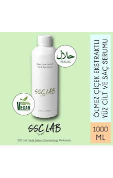 SSC Lab Ölmez Çiçek Ekstraktlı Yüz Cilt & Saç Serumu 1 L SSC Lab Ölmez Çiçek Ekstraktlı Yüz Cilt & Saç Serumu 1 L