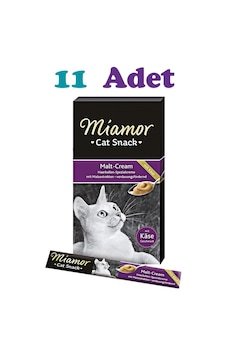 Miamor Cat Snack Malt Cream Peynirli Kedi Ödülü 11'li 6 x 15 G Miamor Cat Snack Malt Cream Peynirli Kedi Ödülü 11'li 6 x 15 G