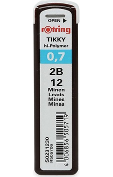 Rotring Min Hi-Polymer Uç 2B 0.7 MM S0231230 Rotring Min Hi-Polymer Uç 2B 0.7 MM S0231230