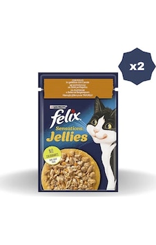 Felix Kedi Yaş Mama Tavuklu Ve Havuçlu 85 Gr - 2 Adet Felix Kedi Yaş Mama Tavuklu Ve Havuçlu 85 Gr - 2 Adet