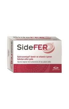 Sidefer 20 Toz Paket Sidefer 20 Toz Paket