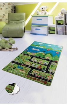 Happy Cıty 100X160 Çocuk Ve Bebek Halısı Çok Renkli Happy Cıty 100X160 Çocuk Ve Bebek Halısı Çok Renkli