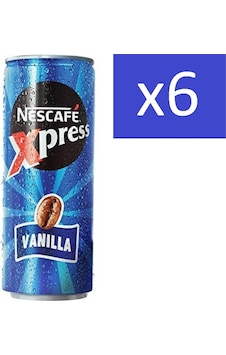 Nescafe xpress Vanilla / Vanilya Original Soğuk Kahve 250 ML x 6 Adet Nescafe xpress Vanilla / Vanilya Original Soğuk Kahve 250 ML x 6 Adet