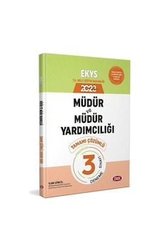 2023 MEB EKYS Müdür ve Müdür Yardımcılığı Tamamı Çözümlü 3 Den...