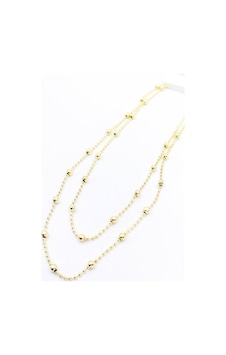 Top Zincir Kolye-90cm - Altın Top Zincir Kolye-90cm - Altın