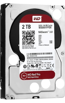 WD Red Pro WD2001FFSX 3.5" 2 TB 7200 RPM SATA 3 HDD