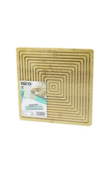 Kare Çift Taraflı Düz - Kanallı Ahşap Bambu Sunum Tepsi 28x28cm 5047 Çok Renkli Kare Çift Taraflı Düz - Kanallı Ahşap Bambu Sunum Tepsi 28x28cm 5047 Çok Renkli