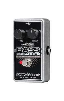 Electro Harmonix Bass Preacher Compression / Sustainer Pedal Electro Harmonix Bass Preacher Compression / Sustainer Pedal