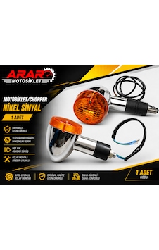 Motosiklet/chopper Nikel Sinyal 1 Adet-arr1106 Motosiklet/chopper Nikel Sinyal 1 Adet-arr1106