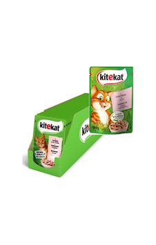 Kitekat Pouch Somonlu Yaş Kedi Maması 28 x 85 G Kitekat Pouch Somonlu Yaş Kedi Maması 28 x 85 G