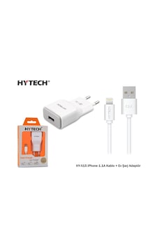 Hytech Hy-x15 Lıghtnıng 1.1a Kablo + Ev Şarj Adaptörü Hytech Hy-x15 Lıghtnıng 1.1a Kablo + Ev Şarj Adaptörü