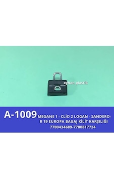 AYHAN A1009 Bagaj Kilit Karşılığı R19 Europa-Megane 1-CLIO 2-Logan-Sandero AYHAN A1009 Bagaj Kilit Karşılığı R19 Europa-Megane 1-CLIO 2-Logan-Sandero