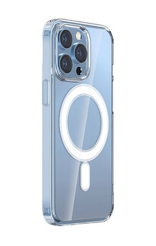 Apple Uyumlu iPhone 15 Pro Max Kılıf Magsafe Şarj Özellikli Şeffaf Sert Pc Embos Kapak Apple Uyumlu iPhone 15 Pro Max Kılıf Magsafe Şarj Özellikli Şeffaf Sert Pc Embos Kapak