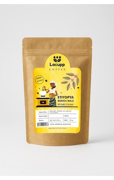 Lacupp - Etiyopya Bench Maji - Öğütülmüş Filtre Kahve - 100 Gr 100% Arabica Filtre Lacupp - Etiyopya Bench Maji - Öğütülmüş Filtre Kahve - 100 Gr 100% Arabica Filtre