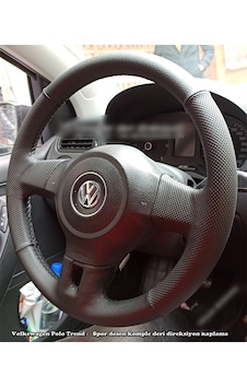 Volkswagen Polo Trend Araca Özel Direksiyon Kılıfı Siyah