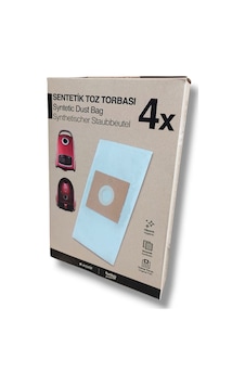 Arçelik Uyumlu S 4540 T Süpürge Toz Torbası 4 Adet Arçelik Uyumlu S 4540 T Süpürge Toz Torbası 4 Adet