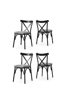 Bahar Mutfak Bahçe Cafe Sandalyesi 4 Li Set 001 Bahar Mutfak Bahçe Cafe Sandalyesi 4 Li Set 001