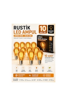 10 Adet Kırılmaz Rustik Led Ampul 4w Amber Işık 400 Lümen E27 Dekoratif Filament Ampul Otantik Cafe Restoran Ev Aydınlatma,dekoratif Vintage Edison Glop Ampul 220v, 10 Adet Kırılmaz Rustik Led Ampul 4w Amber Işık 400 Lümen E27 Dekoratif Filament Ampul Otantik Cafe Restoran Ev Aydınlatma,dekoratif Vintage Edison Glop Ampul 220v,