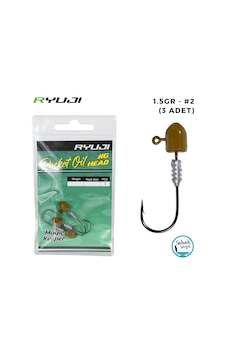 Ryuji Rocket Oil Jighead 1.5gr 2 3 Adet standart Ryuji Rocket Oil Jighead 1.5gr 2 3 Adet standart