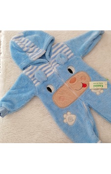 Candys Bebe Erkek Bebek Tulum Mavi