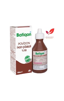 Batiqon Povidon İyot Çözelti 100 Ml Tentürdiyot Batikon (1 Adet)