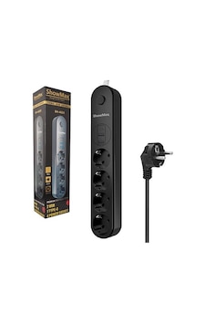 Showmax Sh-4625 4'lü Akım Korumalı Priz 2 Metre Anahtarlı 10a 2500 Watt 2 X Usb 1 X Type-c Showmax Sh-4625 4'lü Akım Korumalı Priz 2 Metre Anahtarlı 10a 2500 Watt 2 X Usb 1 X Type-c