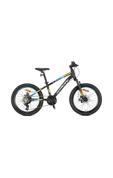 Kron Xc 75 - 24 Mtb - 13' - 21 Vites -m.disc - Mat Siyah/sarı-gri-mavi Kron Xc 75 - 24 Mtb - 13' - 21 Vites -m.disc - Mat Siyah/sarı-gri-mavi