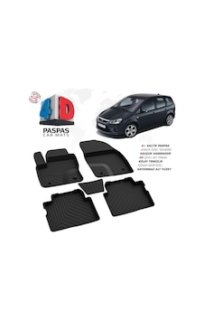 Ford C-max 4d Araca Özel Havuzlu Kauçuk Paspas 2003-2010
