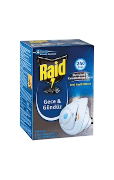 Raid Gece & Gündüz Sivrisineklere Karşı Elektro Isıtıcı + Yedek Raid Gece & Gündüz Sivrisineklere Karşı Elektro Isıtıcı + Yedek