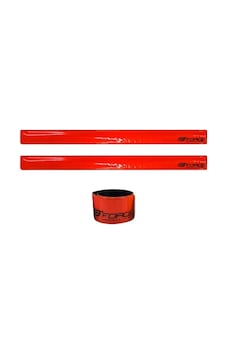 Force Fosforlu Kol Paça Bandı 38Cm Kırmızı Çok Renkli