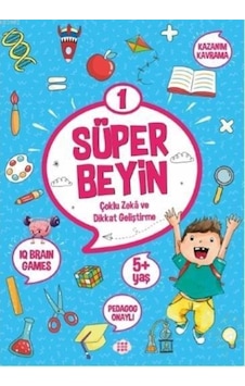 Dokuz Yayınları Süper Beyin 1 5+ Yaş Dikkat Geliştirme Çoklu Z Dokuz Yayınları Süper Beyin 1 5+ Yaş Dikkat Geliştirme Çoklu Z
