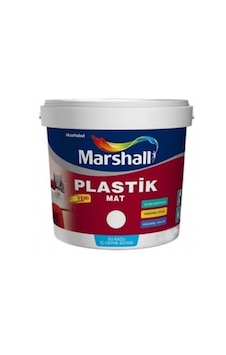 Marshall Plastik Mat Su Bazlı İç Cephe Boyası Beyaz 2,5 L 15250010039 Marshall Plastik Mat Su Bazlı İç Cephe Boyası Beyaz 2,5 L 15250010039