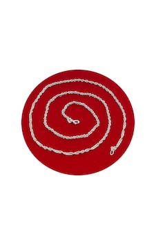 Singapur Burgulu Zincir Uzunluk 50 Cm Gümüş Kolye Zinciri Beyaz R (373255195) Singapur Burgulu Zincir Uzunluk 50 Cm Gümüş Kolye Zinciri Beyaz R (373255195)
