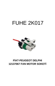 Fiat - Peugeot Delphı / 12147067 Fan Motor Soketi Fiat - Peugeot Delphı / 12147067 Fan Motor Soketi