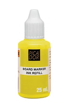 Picador Beyaz Tahta Kalem Mürekkebi Sarı 25Ml Picador Beyaz Tahta Kalem Mürekkebi Sarı 25Ml