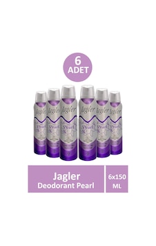 Jagler Deo Pearl Women 150 Ml 6 Adet Jagler Deo Pearl Women 150 Ml 6 Adet