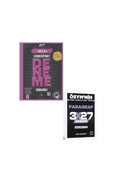 Edebiyat Sokağı 2027 Ayt Edebiyat 20 X 24 Deneme Sınavı+ Evp Akademi Paragraf
