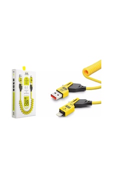 Subzero Cl160 4in1 Hızlı Şarj Kablosu 65w Type-c + 27w Lightning Desteği Sarı Subzero Cl160 4in1 Hızlı Şarj Kablosu 65w Type-c + 27w Lightning Desteği Sarı