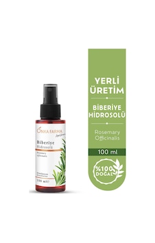 Onka Farma Biberiye Suyu Güçlendirici Saç Toniği Hidrosolü 100 ML Onka Farma Biberiye Suyu Güçlendirici Saç Toniği Hidrosolü 100 ML