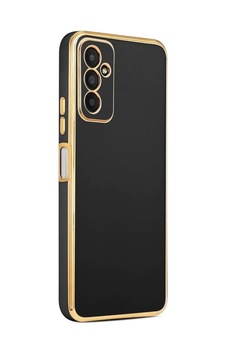Samsung Uyumlu Galaxy M23 Kılıf Zore Bark Kapak Siyah